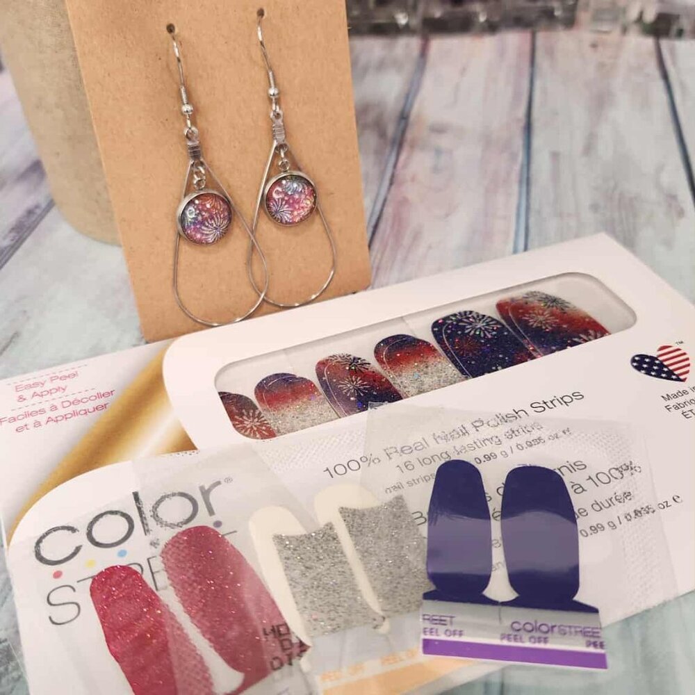 Color Street Patriotic Press On Nail Design Bundle
